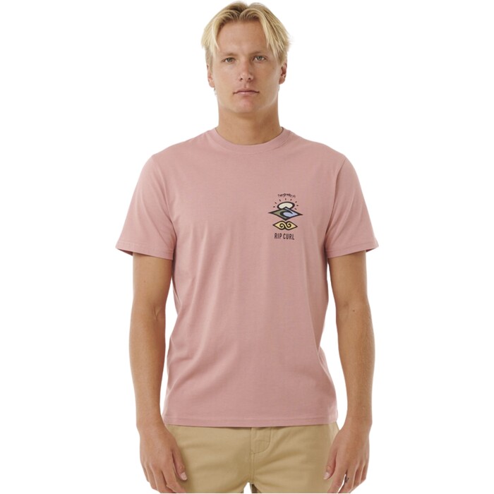 Rip Curl Mnner 2024 Suche Icon Tee 0CBMTE - Mushroom